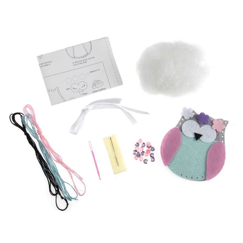 Felt Decoration Kit - Spring Owl